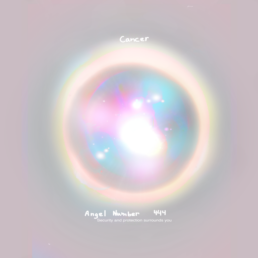 Cancer Angel Orb